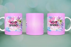 SPRING MUG WRAP SUBLIMATION I SPRING MUG WRAPS PNG