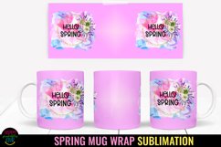SPRING MUG WRAP SUBLIMATION I SPRING MUG WRAPS PNG
