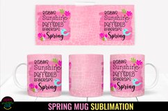 SPRING MUG WRAP SUBLIMATION I SPRING MUG WRAPS PNG