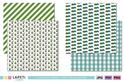 printable floral background bundle