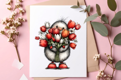 Spring Peeking Animals Clipart Product Image 2