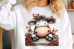 Spring Peeking Animals Clipart Product Image 3