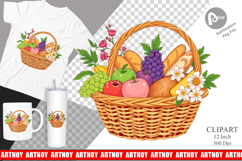 Spring Picnic Clipart Product Image 1