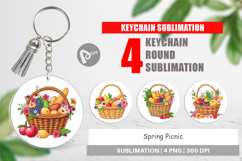 Keychain Spring Picnic Product Image 1