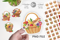 Spring Picnic Sticker Product Image 1