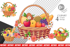 Spring Picnic Clipart Product Image 1