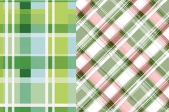 Spring Plaid Pattern Design, Sublimation Design Product Image 2