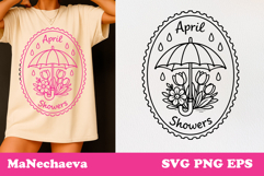 Spring Postal Stamps SVG Bundle | Vintage Floral Sublimation Product Image 8