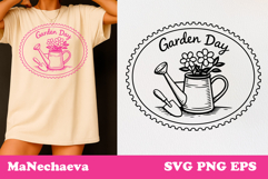 Spring Postal Stamp SVG | Vintage Floral Sublimation Product Image 1