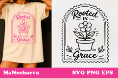 Spring Postal Stamp SVG | Motivational Quote Sublimation Product Image 1