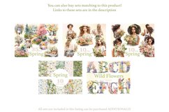 Spring Seamless Pattern Set, Spring Digital Paper JPEG, GlamArtZhanna, Cottagecore Pattern, Wild Flowers Pattern Set, Flowers Background Paper Set, Cottagecore Paper Bundle, Spring Background Paper, Floral Background JPEG, Floral Pattern Bundle