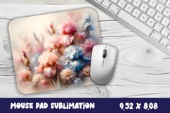 Mouse pad with irises, Sublimation with irises, irises Product Image 1