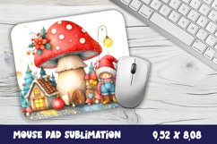 Mouse pad sublimation, Gnomes mouse pad Product Image 1