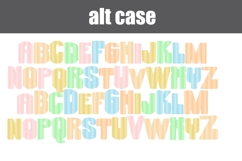 Spring Striper Color Font Product Image 2