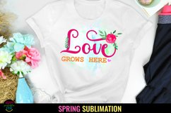 SPRING T-SHIRT TRANSFER DESIGN I SPRING SCREEN PRINTING I SPRING SUBLIMATION TRANSFERS