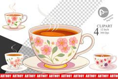 Spring Tea Clipart Product Image 1