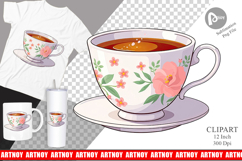 Spring Tea Clipart Product Image 1