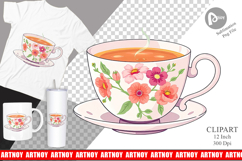 Spring Tea Clipart Product Image 1