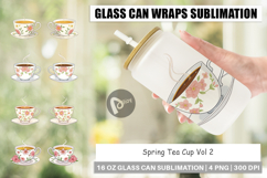 Glass Can Spring Tea Product Image 1