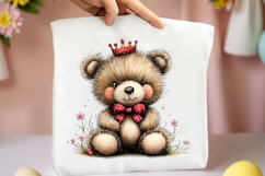 Spring Teddy Bear Clipart Product Image 2
