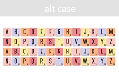Spring Tiles Color Font Product Image 2
