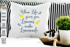 When Life Gives You Lemons Make Lemonade SVG Product Image 5