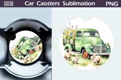 Spring Truck Car Coaster | Spring Farm Coaster | Car Coaster Product Image 1