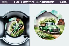 Spring Truck Car Coaster | Spring Farm Coaster | Car Coaster Product Image 1