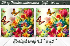 Tumbler wrap | Spring sublimation Product Image 1