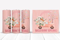 SPRING TUMBLER SUBLIMATION DESIGN