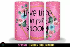 Spring Tumbler Sublimation I 20 Oz Spring Skinny Tumbler