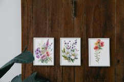 Spring Watercolor Floral Clipart Bouquet Product Image 4