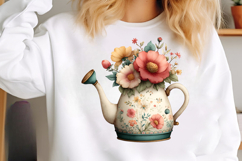 Spring Watering Clipart PNG Product Image 2