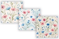 seamless spring wildflower, soft blue florals, pink floral design, spring bouquet pattern, seamless soft tones, wildflower pink design, floral bouquet pattern, spring blue tones, seamless pink wildflower, soft floral design, seamless spring floral bouquet