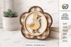 3D Spring Decors Bundle Laser Cut. Home Decor SVG Product Image 6