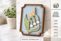 3D Spring Decors Bundle Laser Cut. Home Decor SVG Product Image 11