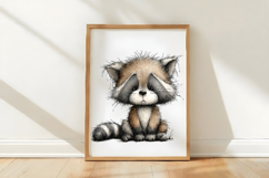 Spring Woodland Baby Animals PNG Product Image 3
