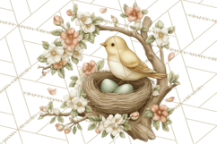 Woodland Spring Creatures PNG, Cute Forest Animals Waking Up Product Image 5