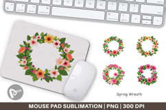 Mouse Pad Spring Wreath Product Image 1