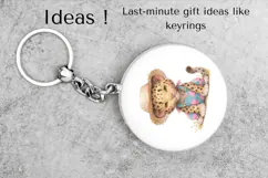 Adorable Leopard Clipart PNG Jungle Safari Nursery Art Product Image 5
