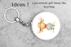 Adorable Moose Clipart PNG Rustic Farmhouse Woodland Art Product Image 5