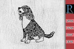 Springer Spaniel Dog SVG File, Vector dog Clipart Cricut SVG Product Image 1