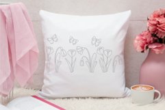 Spring Flowers Cutting file SVG DXF FCM Product Image 2