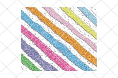 Bright Glitter Stripes Tumbler Design Product Image 2