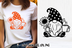 Spring cute gnome SVG | Gnome SVG | Spring clipart PNG Product Image 1