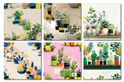 Spring Herbs Vol.1 Seamless Digital Paper, 36 PNG Product Image 5