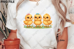 Springtime Easter Chicks PNG Product Image 2