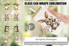 Springtime Shenanigans Glass Can Product Image 1