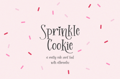 Sprinkle Cookie Serif Font Product Image 1