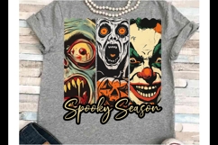 Fall PNG JPEG Silhouette Cricut Halloween Spooky season fun Product Image 1